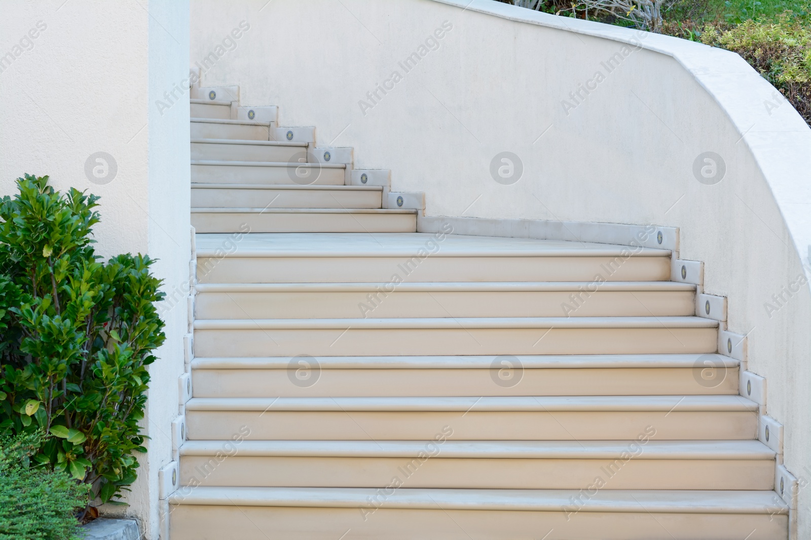 Photo of Beautiful stone stairs outdoors on sunny day