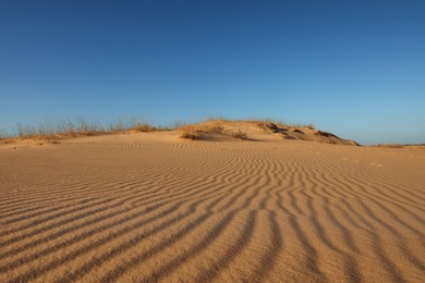 Photo of Picturesque view of desert on sunny day