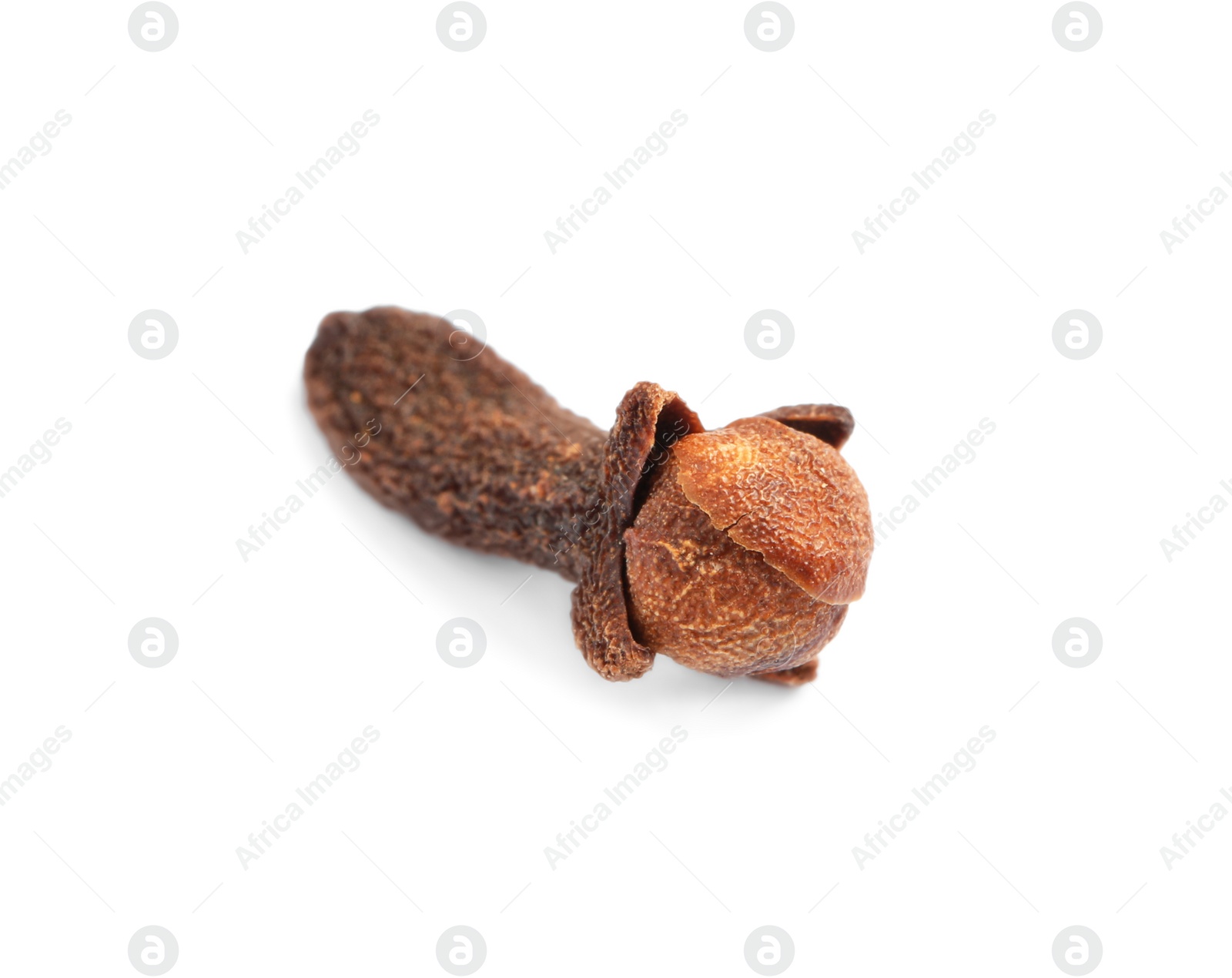 Photo of Aromatic organic dry clove isolated on white