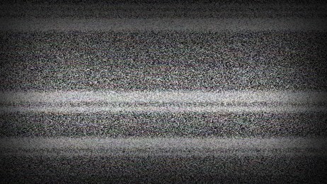 Screen of TV with white noise, illustration
