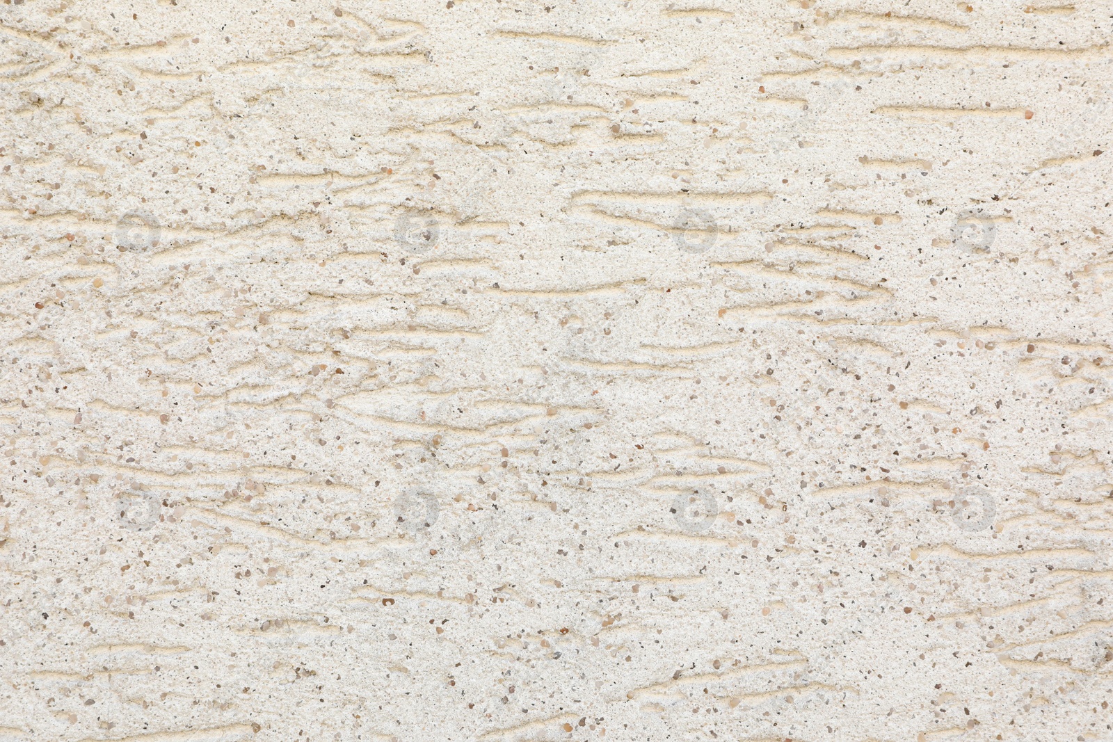 Photo of Texture of white plaster wall as background