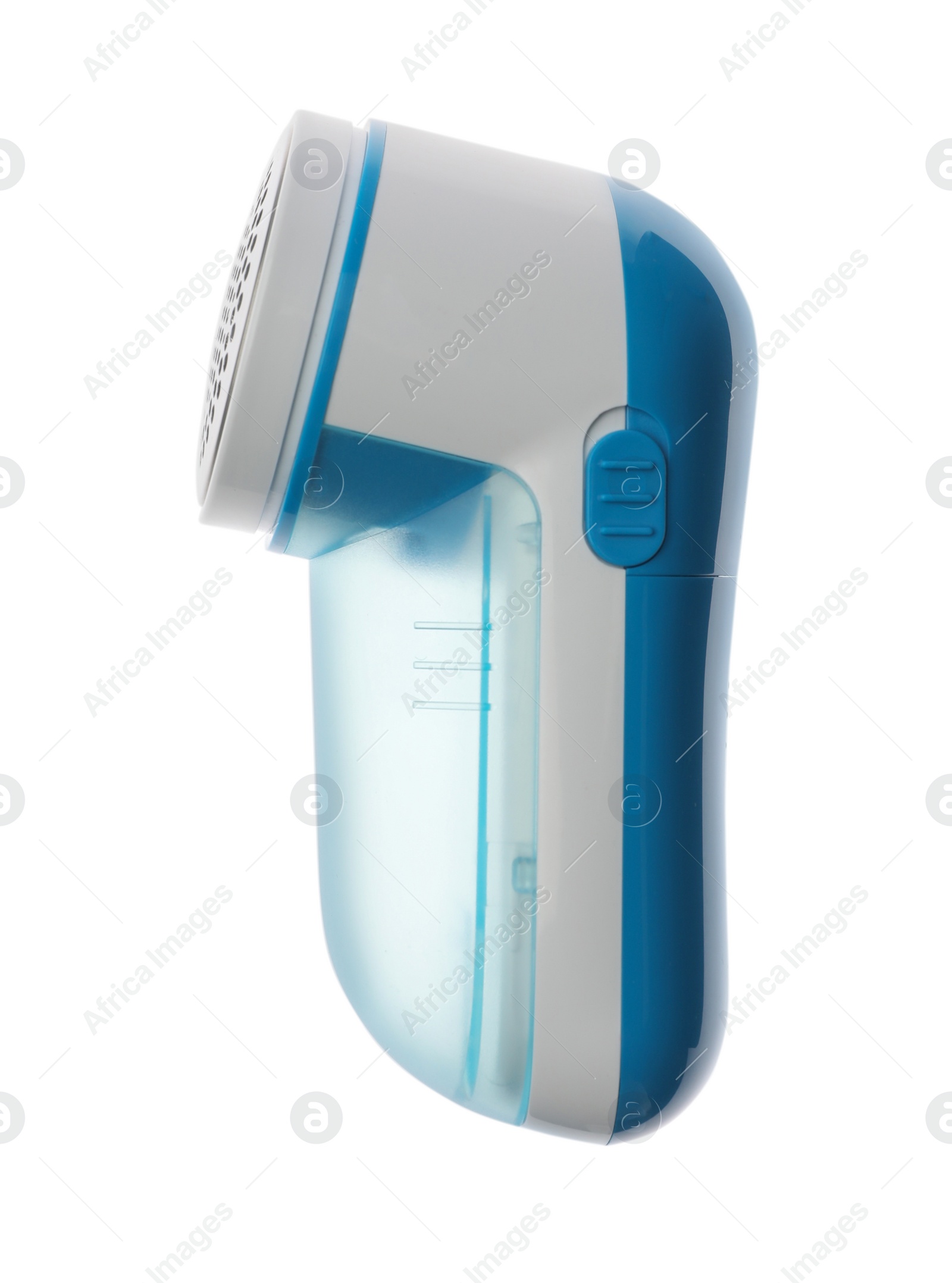 Photo of Modern fabric shaver for lint removing isolated on white