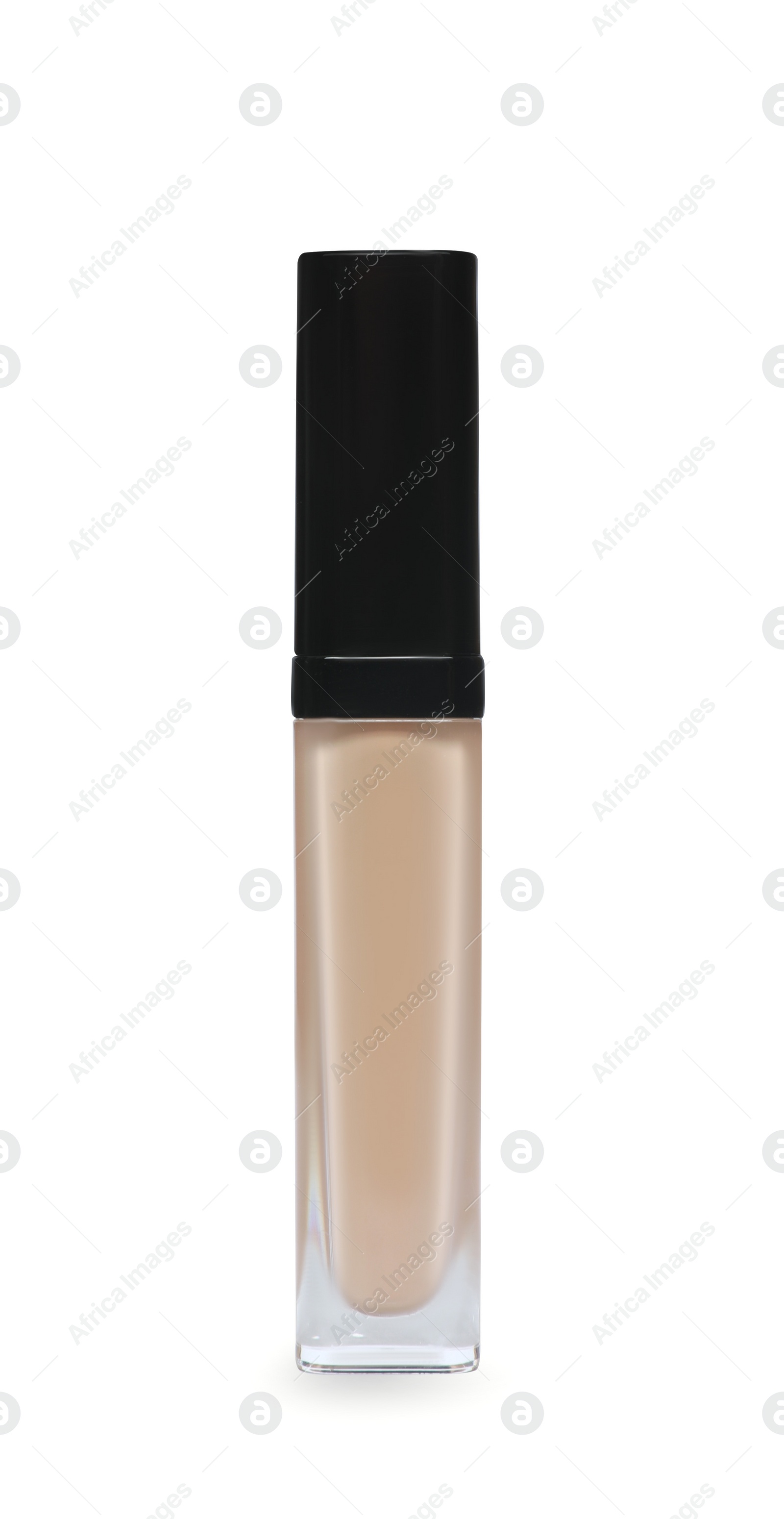 Photo of One tube of skin concealer isolated on white