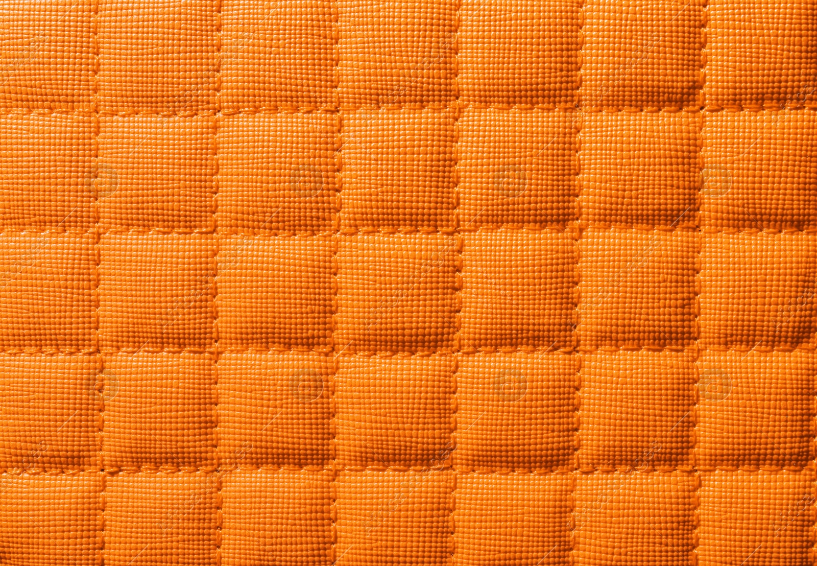 Image of Texture of orange leather as background, closeup