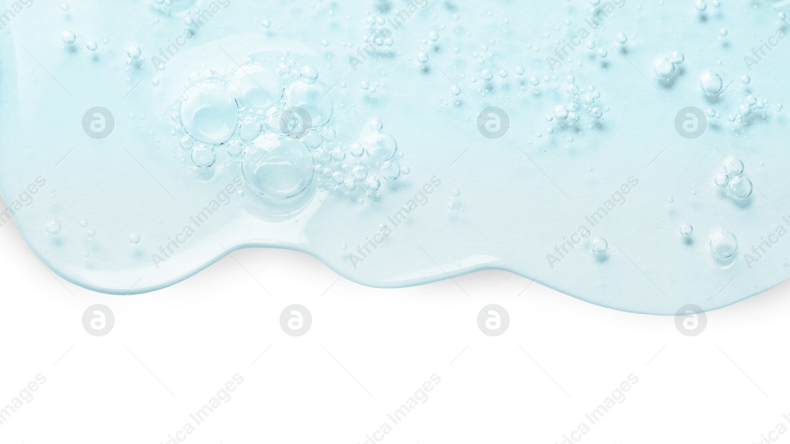 Image of Serum on white background, top view. Skin care product