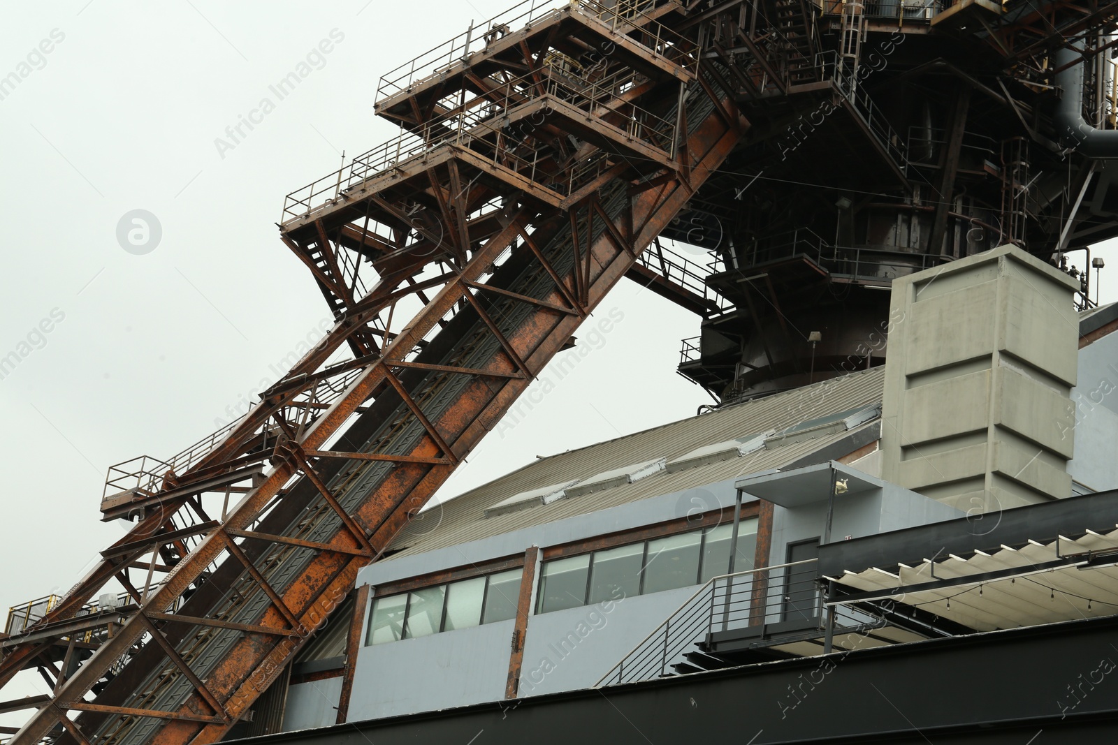 Photo of Construction of modern technology museum against sky