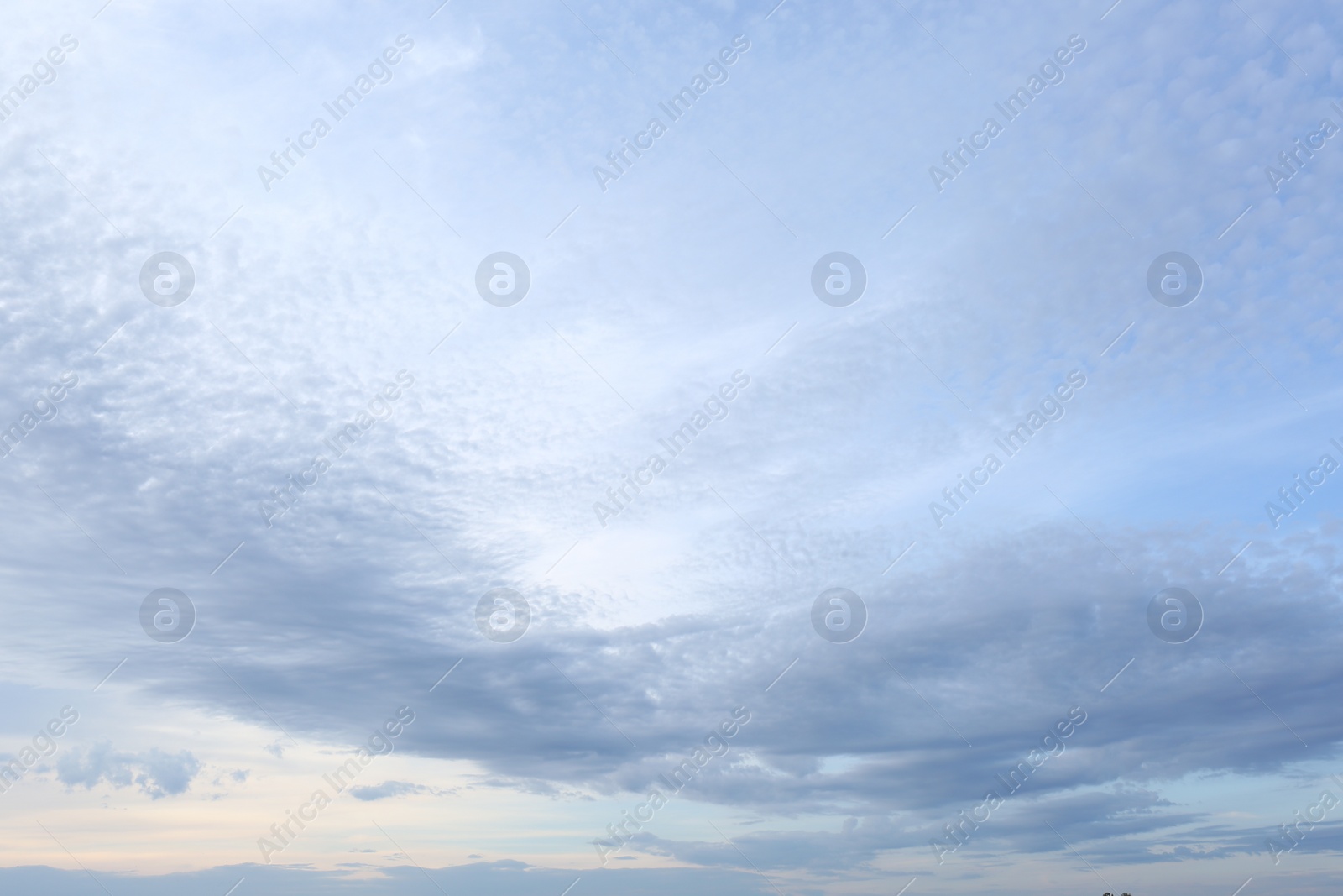 Photo of Picturesque view on beautiful sky with clouds