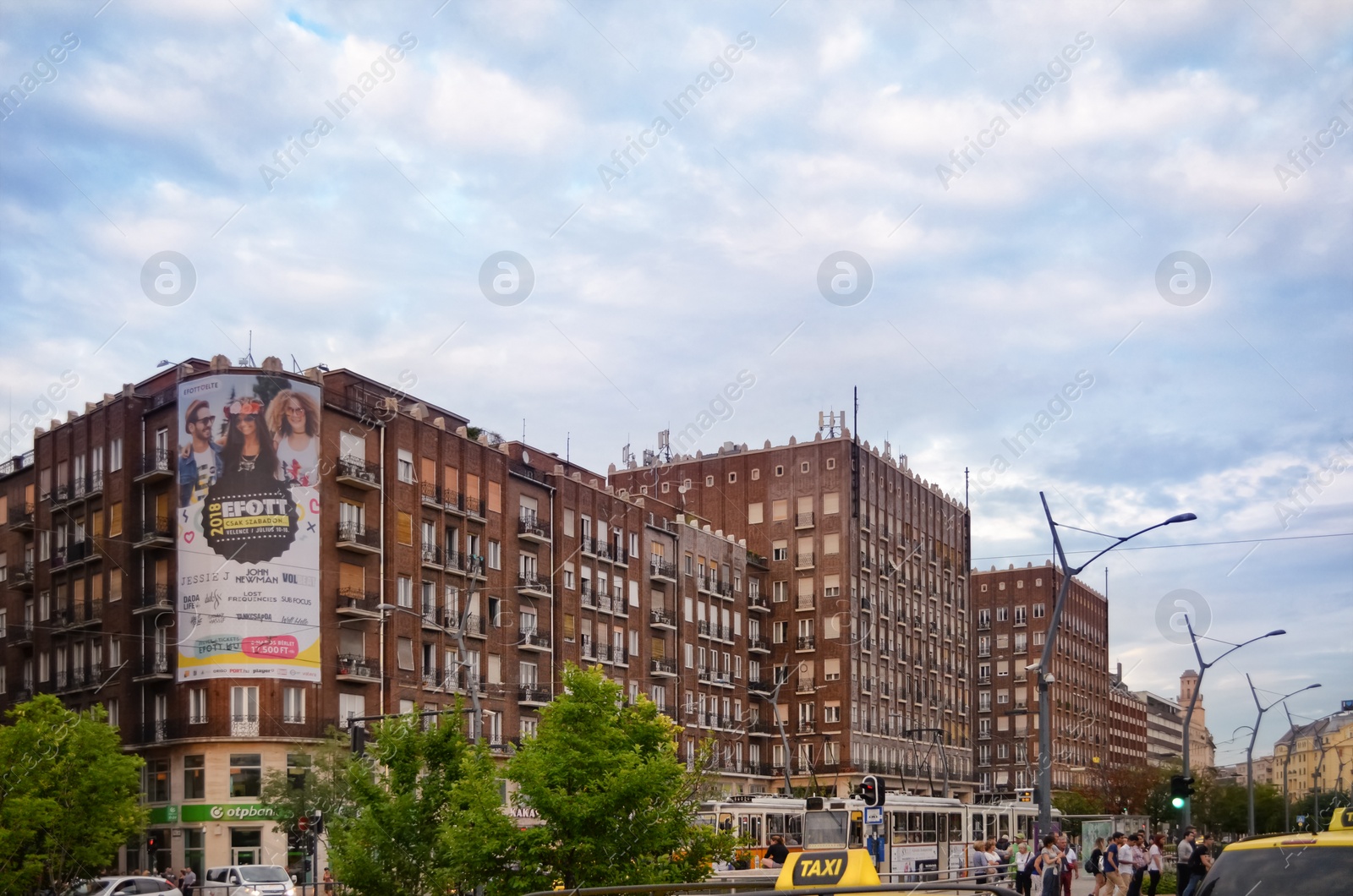 Photo of BUDAPEST, HUNGARY - JUNE 17, 2018: Street with beautiful buildings