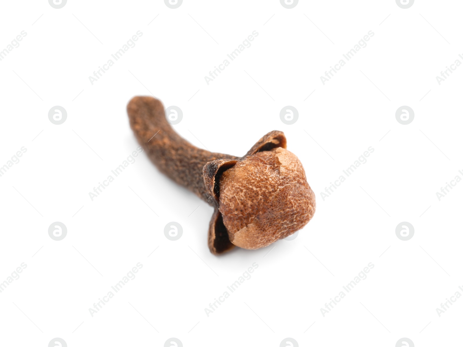 Photo of Aromatic organic dry clove isolated on white