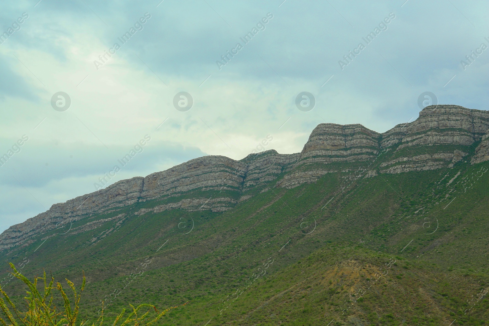 Photo of Picturesque landscape with beautiful high mountains outdoors