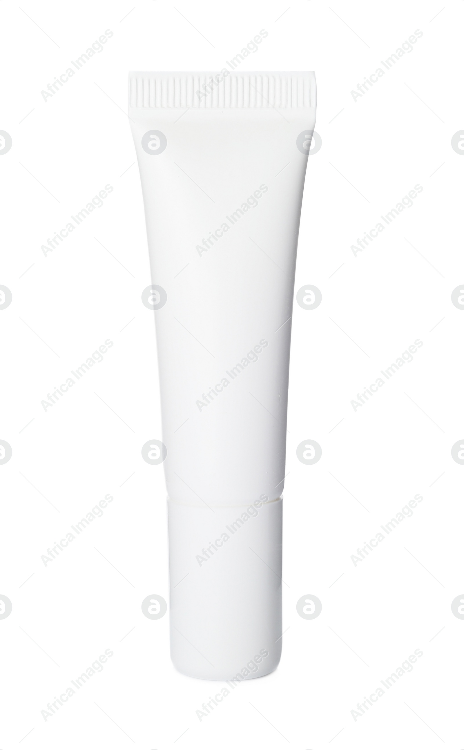 Photo of Blank tube of cosmetic product isolated on white