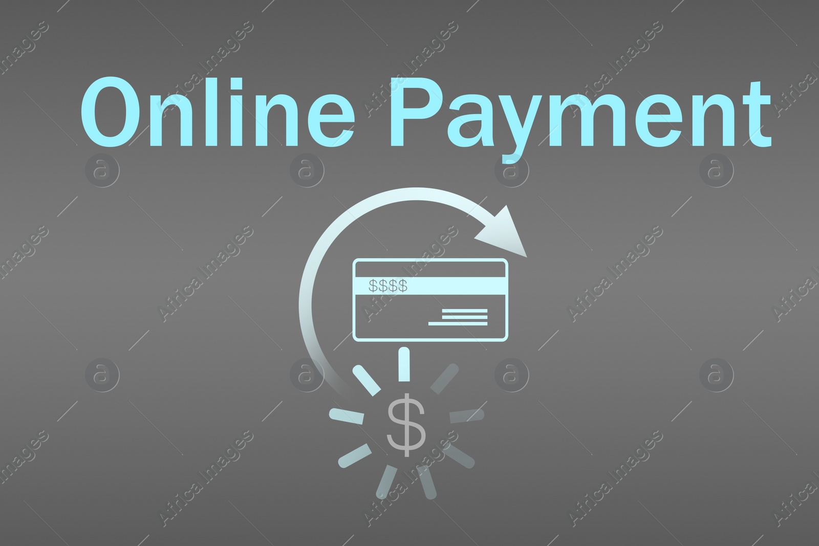 Illustration of Interface of application for online payment, illustration