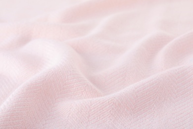 Texture of textile table napkin, closeup view