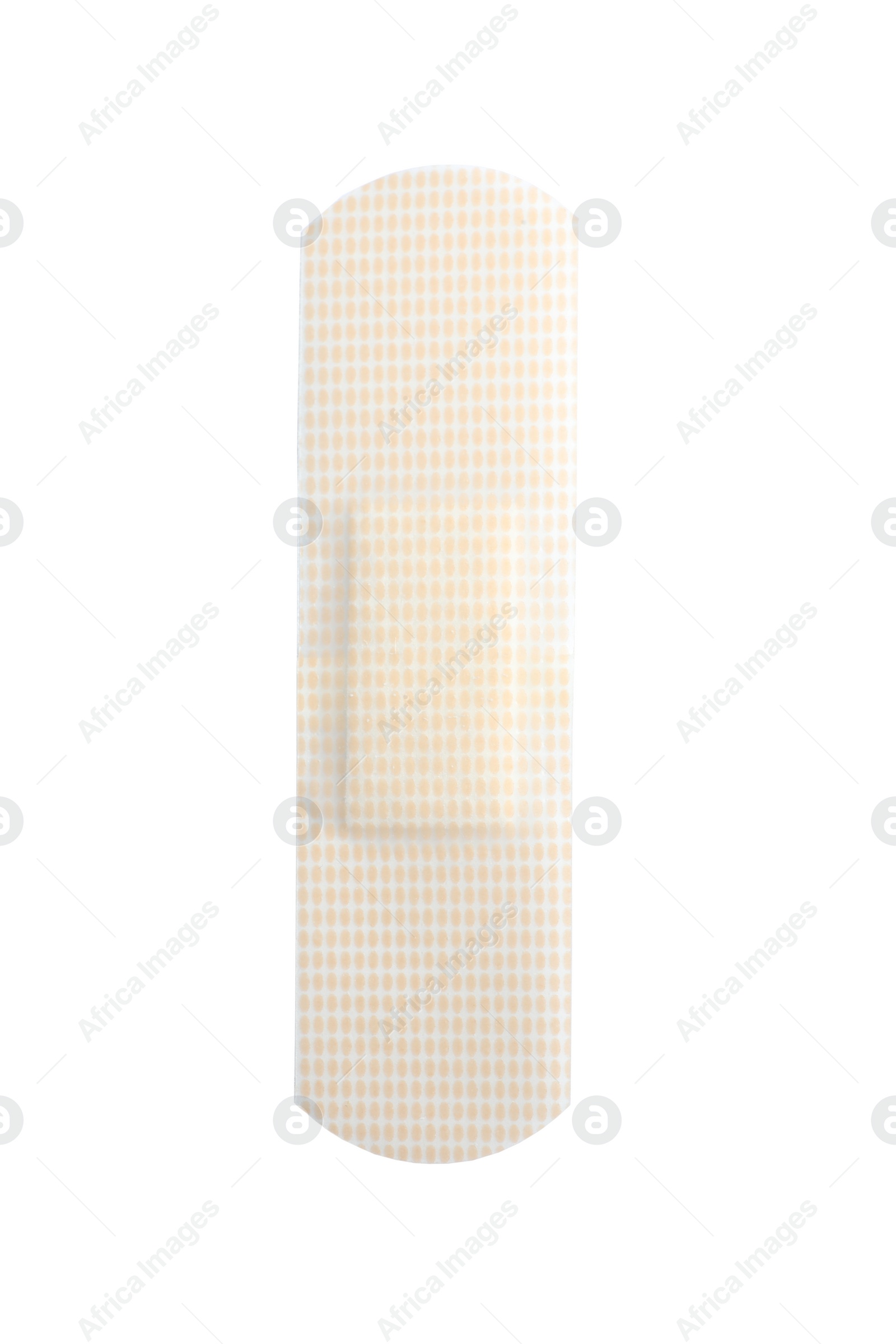 Medical sticking plaster isolated on white. First aid item Photo of Medical sticking plaster isolated on white. First aid item