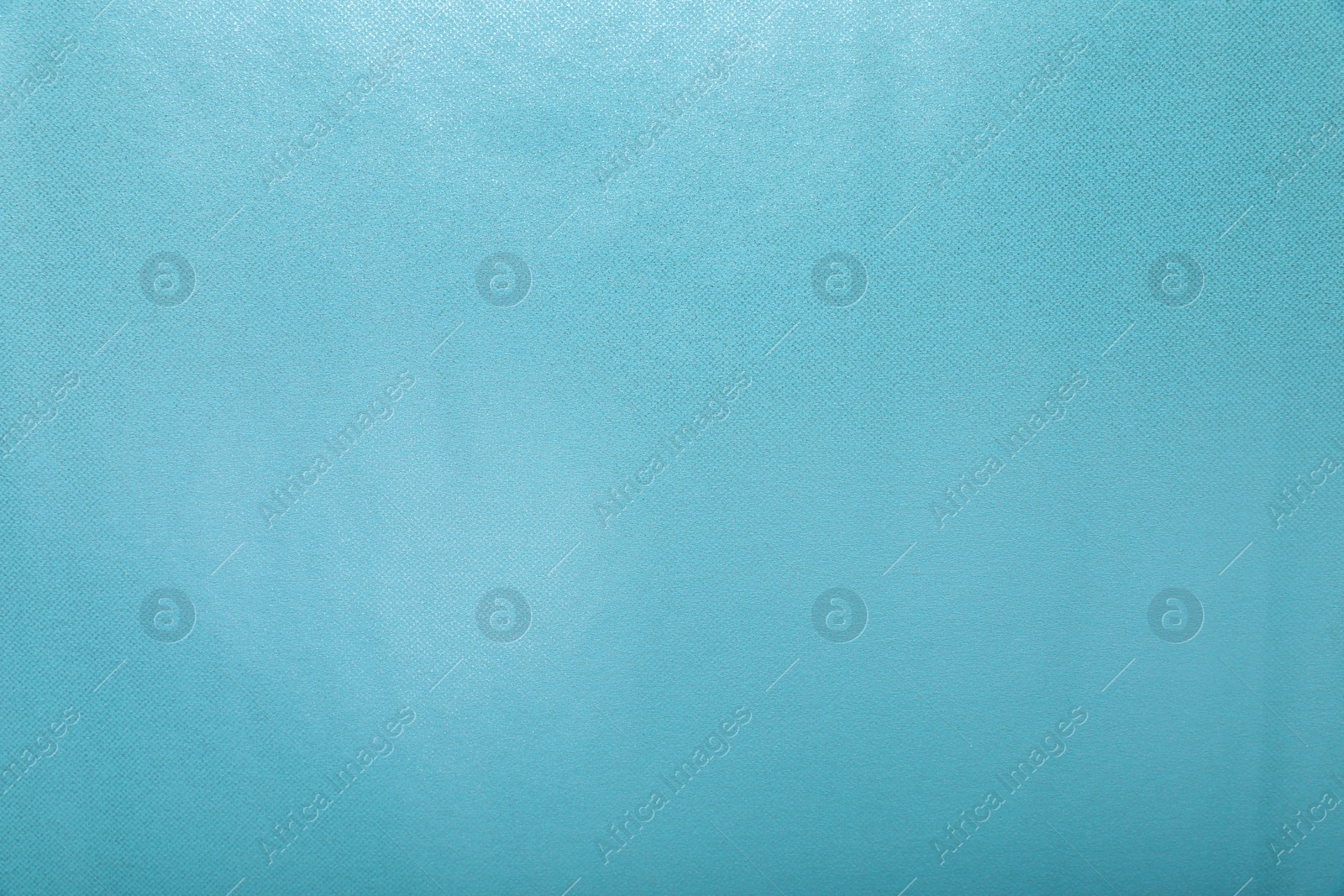 Photo of Light blue wrapping paper as background, top view