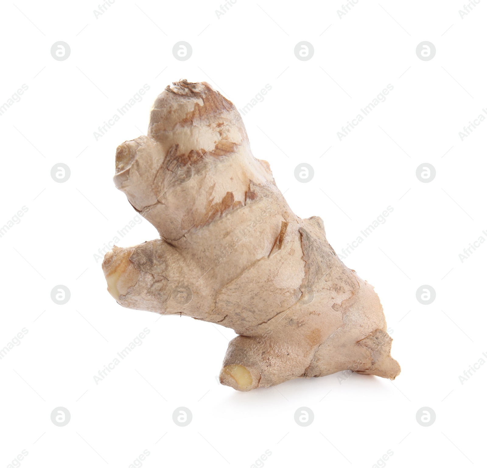 Photo of Whole fresh ginger root isolated on white