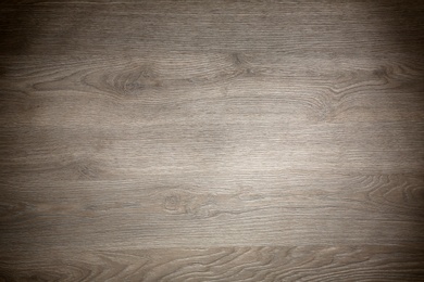 Photo of Surface of natural wood as background, top view