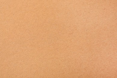 Photo of Sheet of kraft paper as background, top view