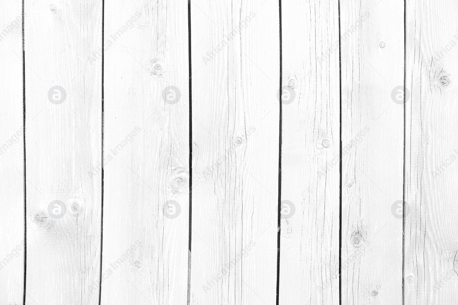 Image of Texture of white wooden planks as background