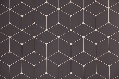 Geometric pattern on color background. Modern design