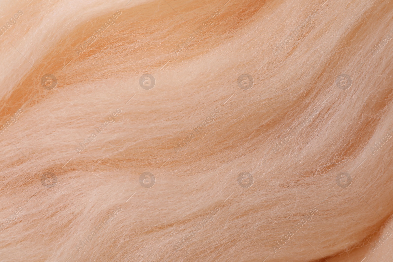 Photo of Soft felting wool as background, closeup view