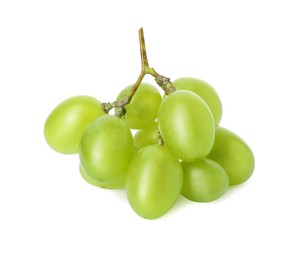 Photo of Fresh ripe juicy grapes isolated on white