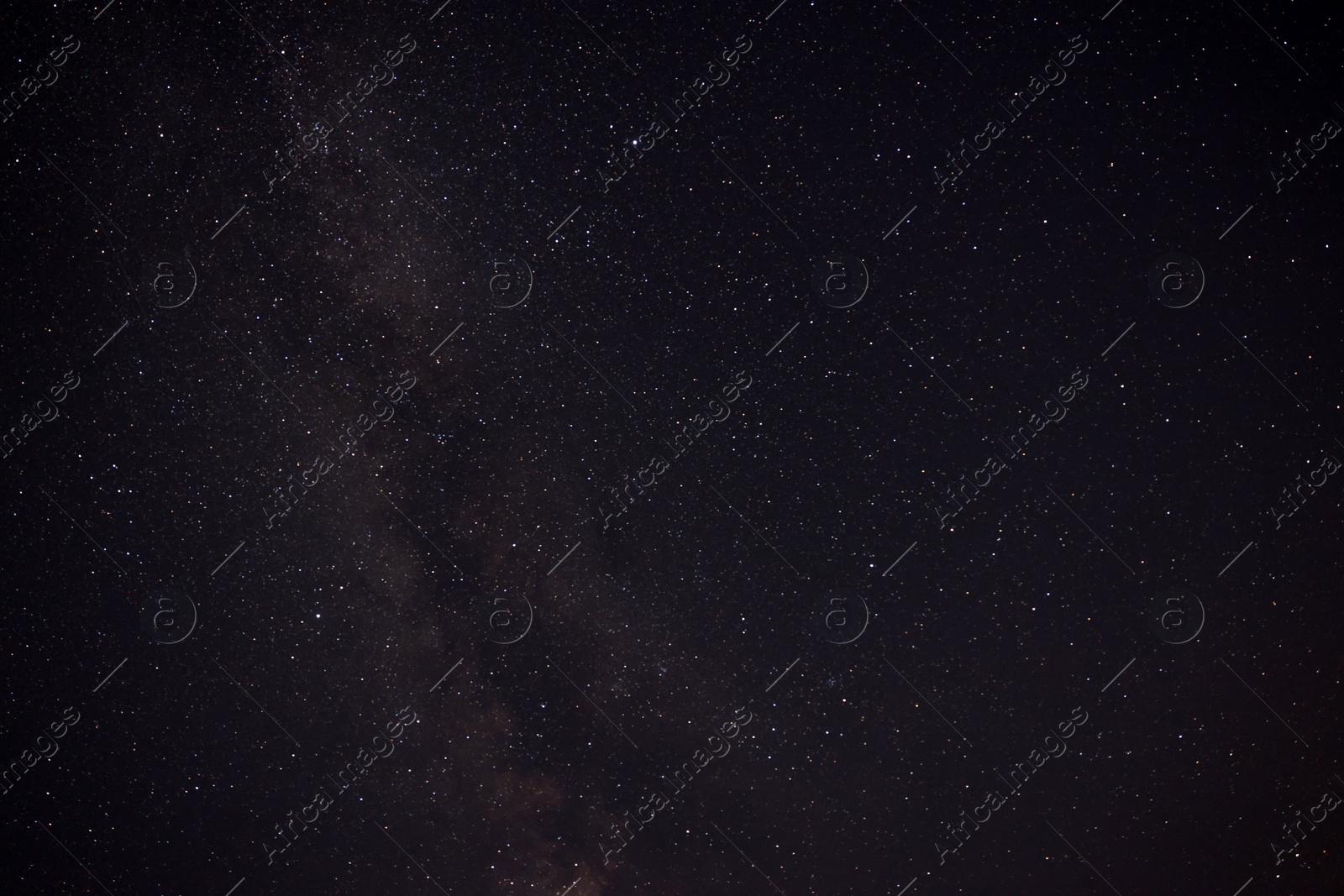 Photo of Picturesque view of starry sky at night