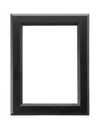 Image of Black frame isolated on white. For mirror, photo, picture, painting and others