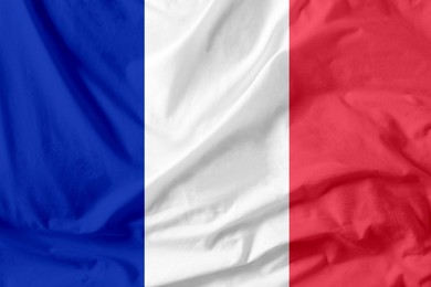 Flag of French Republic. National country symbol