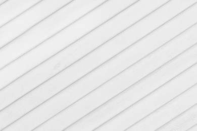 Image of Texture of white wooden surface as background, top view