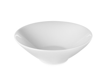 Photo of Empty clean ceramic bowl isolated on white