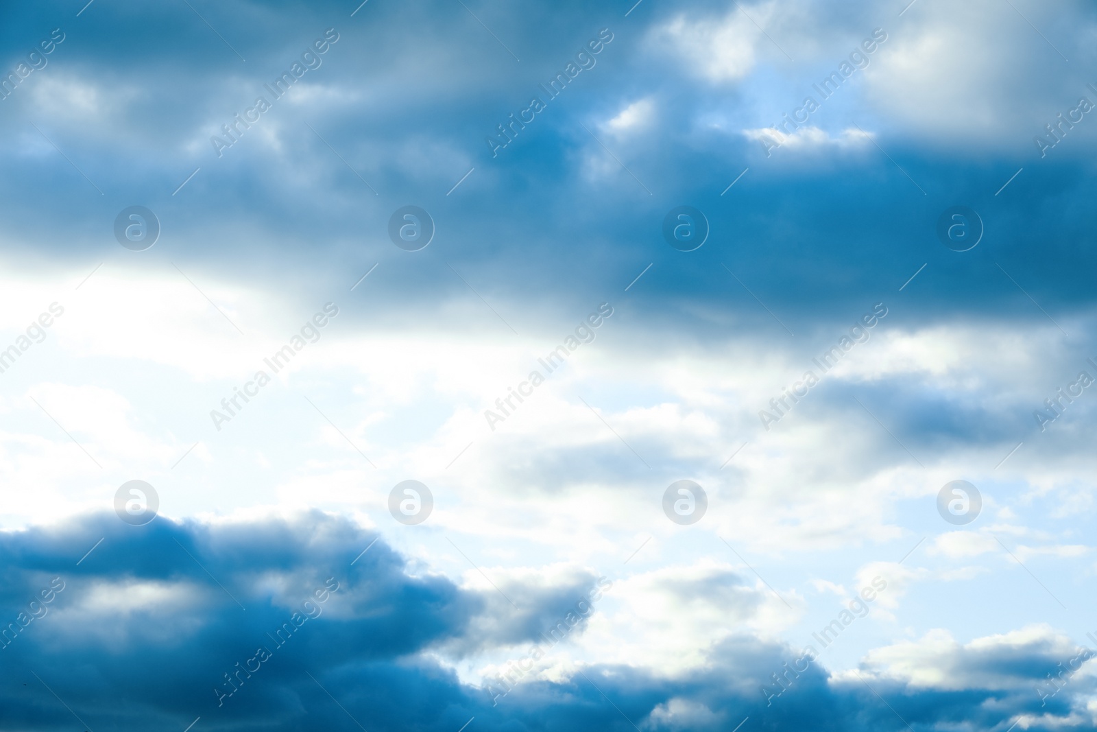 Photo of Beautiful view of blue sky with clouds