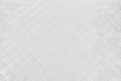 Modern white comfortable orthopedic mattress as background