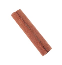 Photo of Dry aromatic cinnamon stick isolated on white