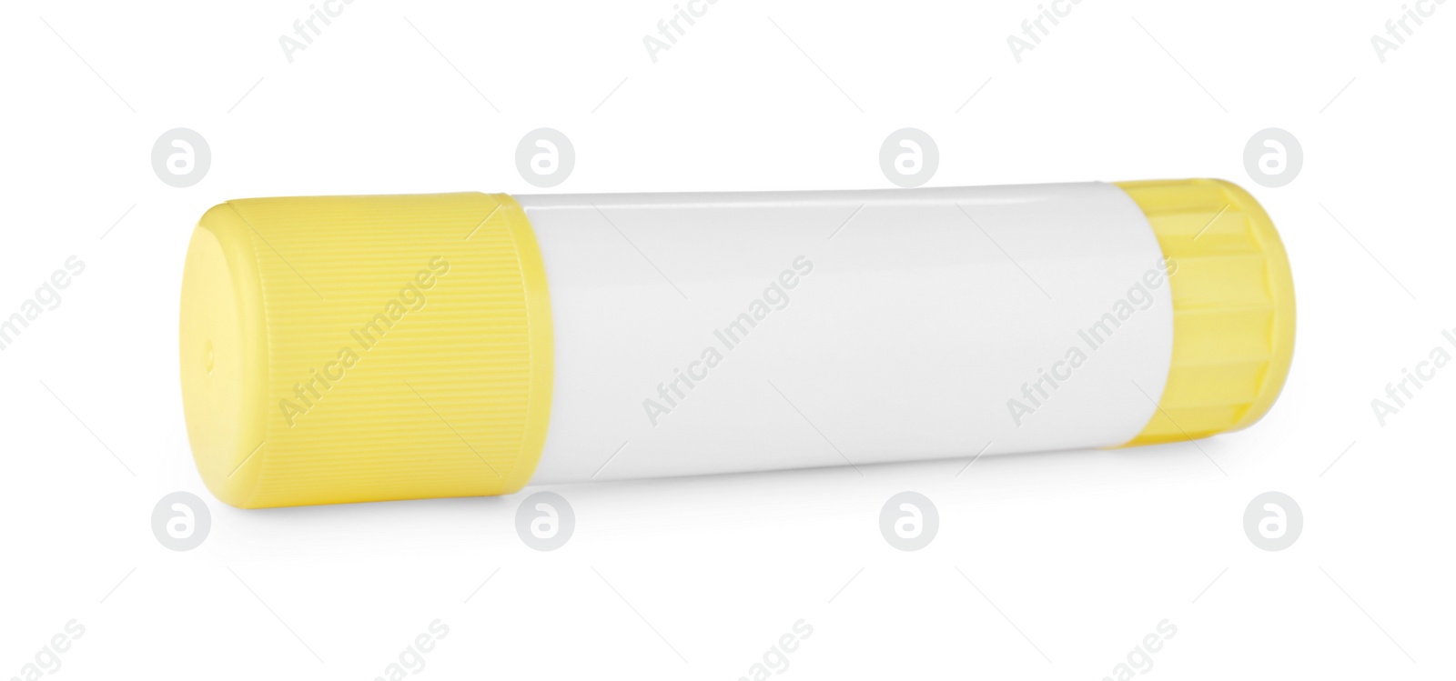 Photo of Closed blank glue stick isolated on white