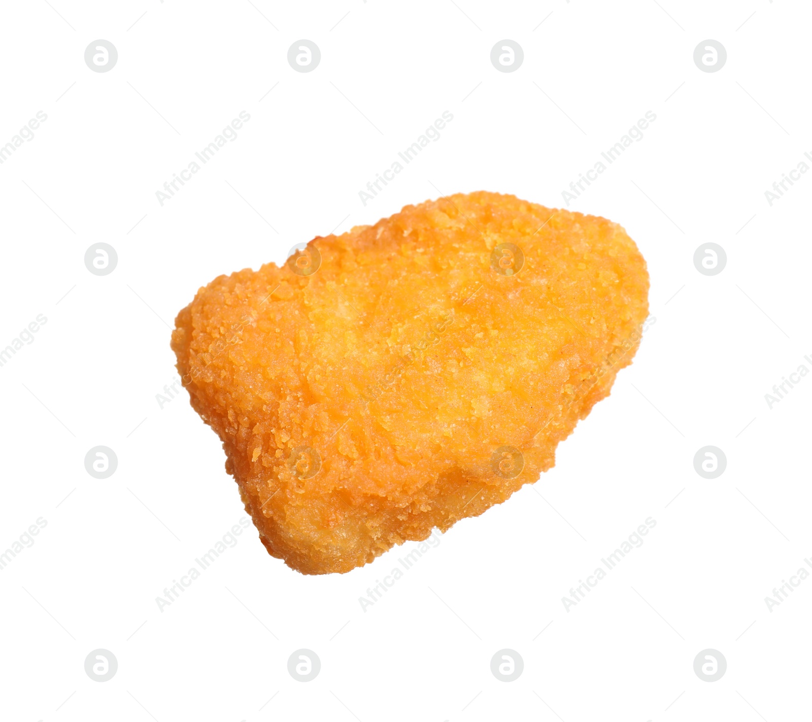 Photo of Delicious fried chicken nugget isolated on white
