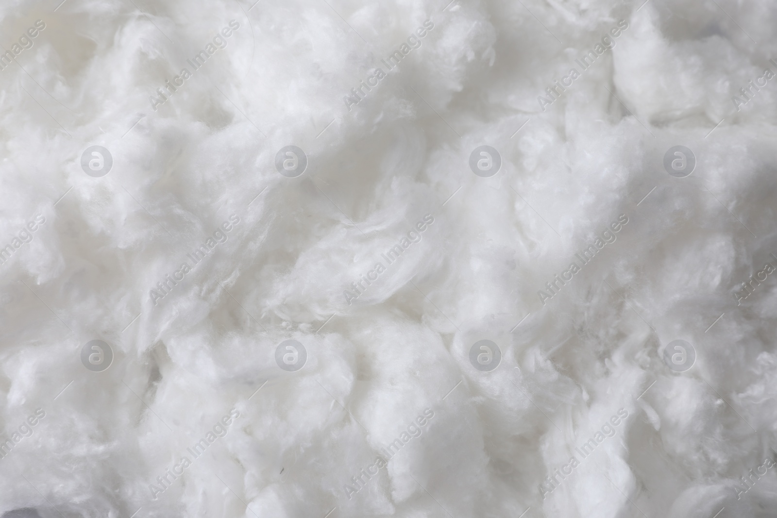 Photo of Soft clean cotton as background, top view