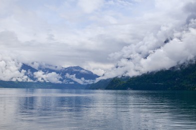 Picturesque view of beautiful river in mountains