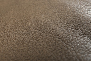 Beautiful natural leather as background, closeup view