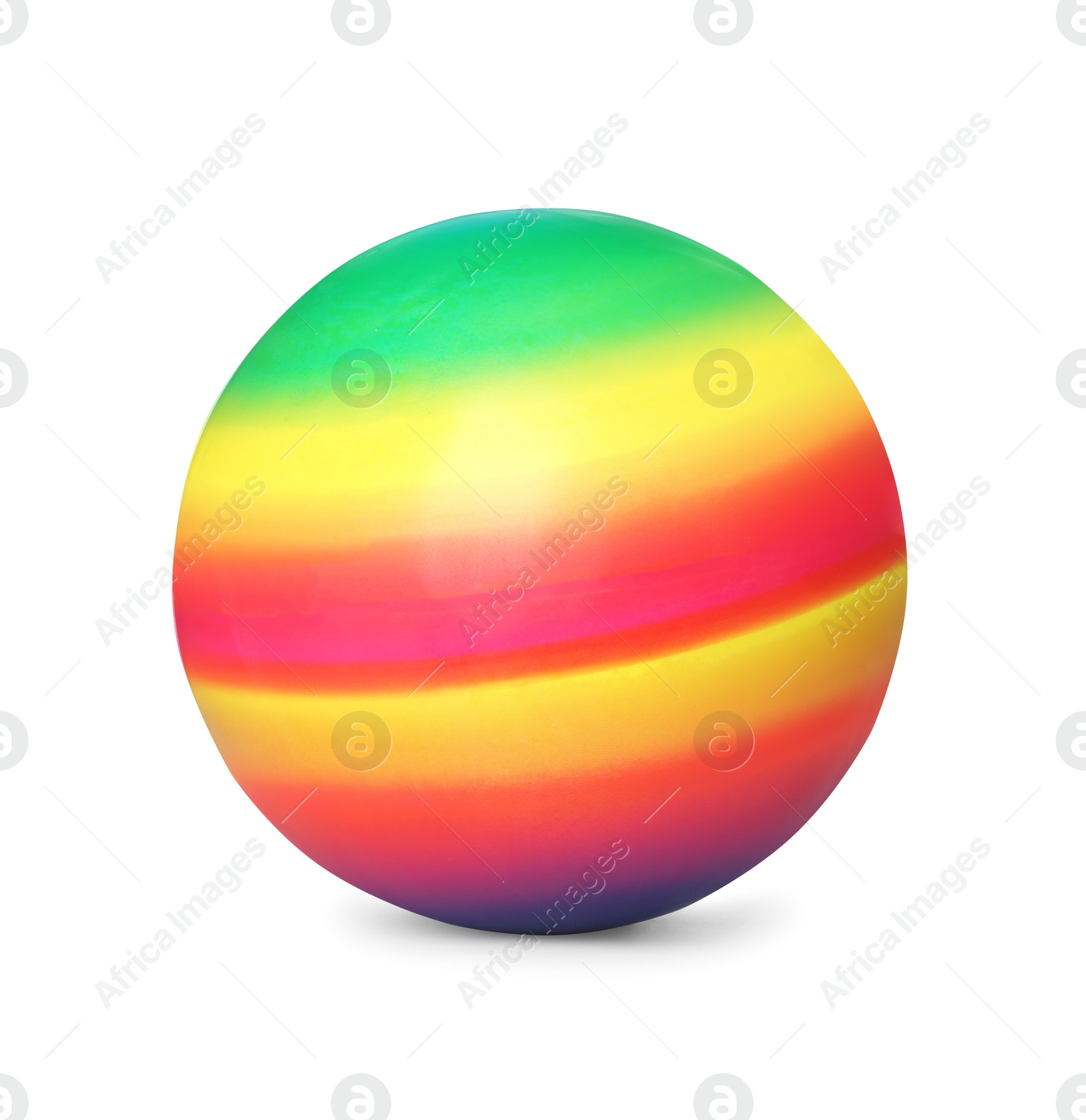 Photo of New bright kids ball isolated on white