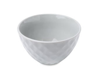 One ceramic bowl isolated on white. Cooking utensils