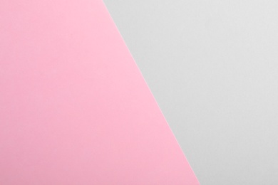 Photo of Colorful paper sheets as background, top view