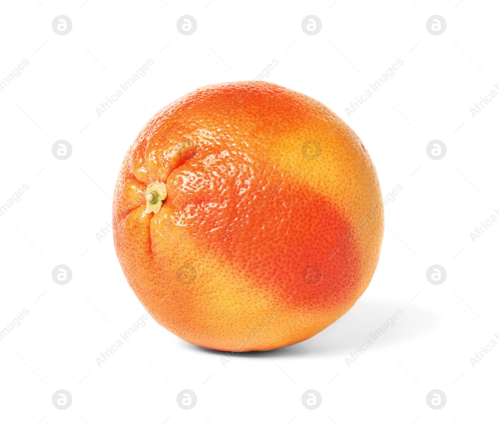 Photo of Fresh ripe whole grapefruit isolated on white