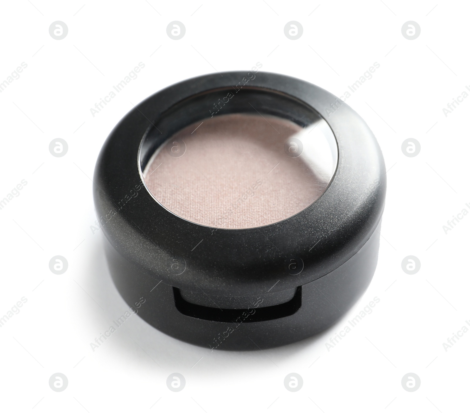 Photo of Eye shadow on white background. Decorative cosmetics