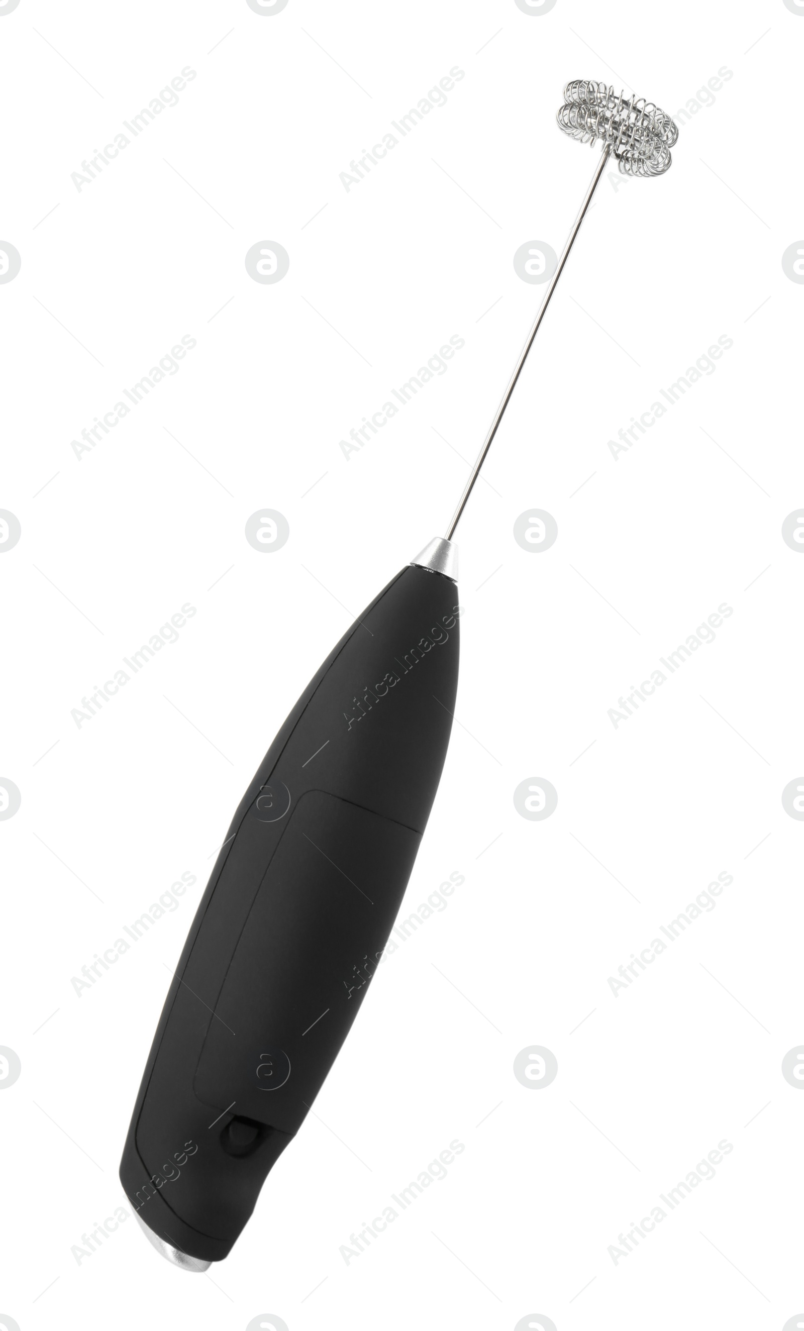 Photo of One milk frother wand isolated on white