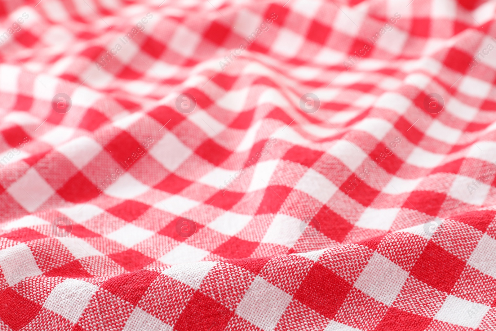 Photo of Texture of textile table napkin, closeup view