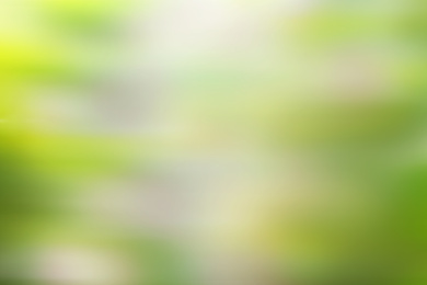 Blurred view of abstract bright green background