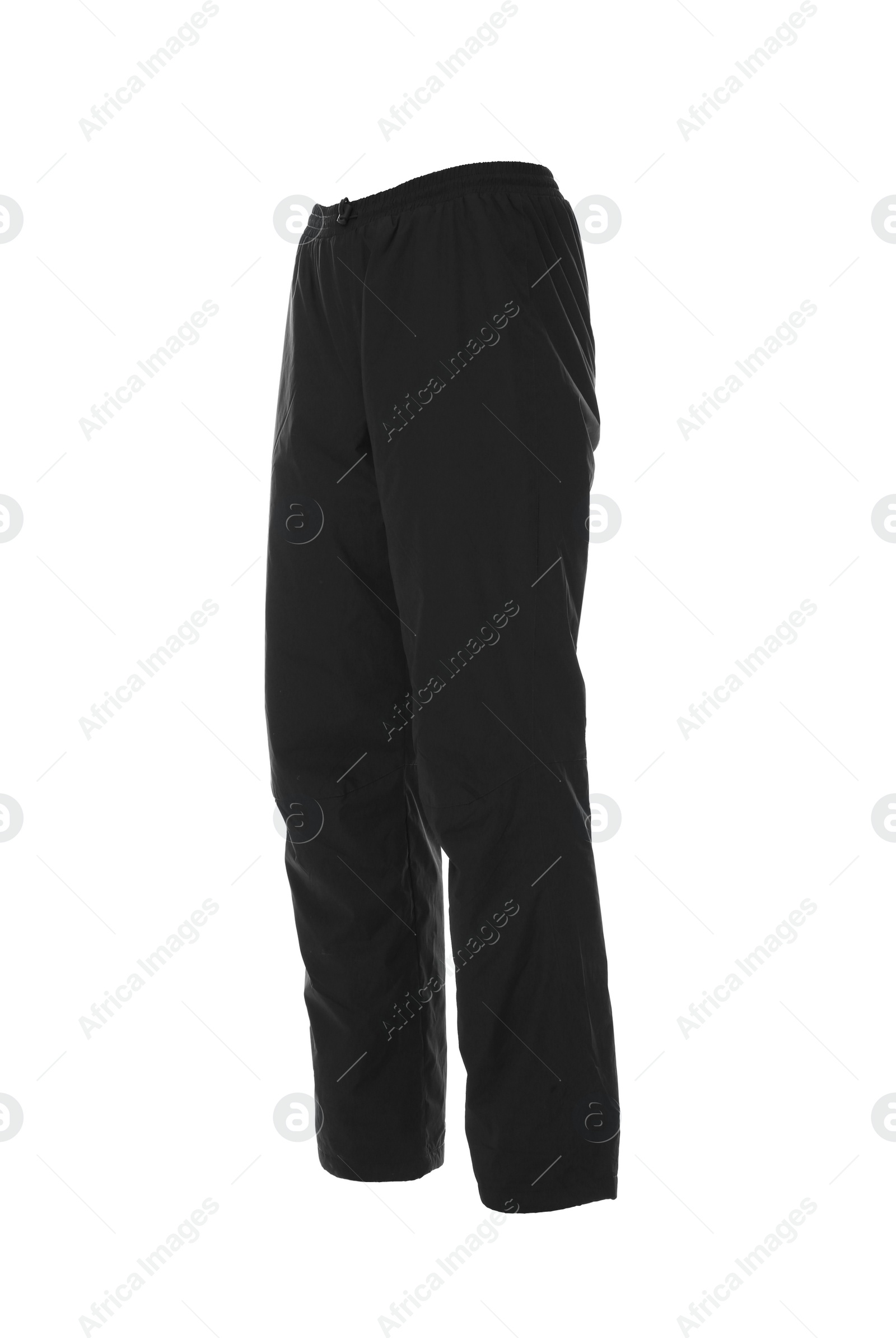 Photo of Ski pants isolated on white. Winter sport clothes