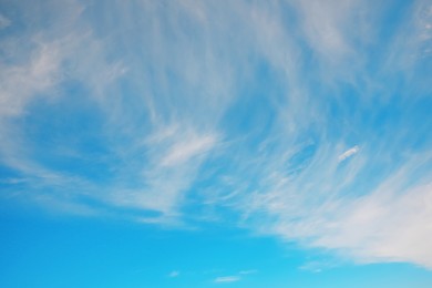 Photo of Picturesque view of clouds in blue sky