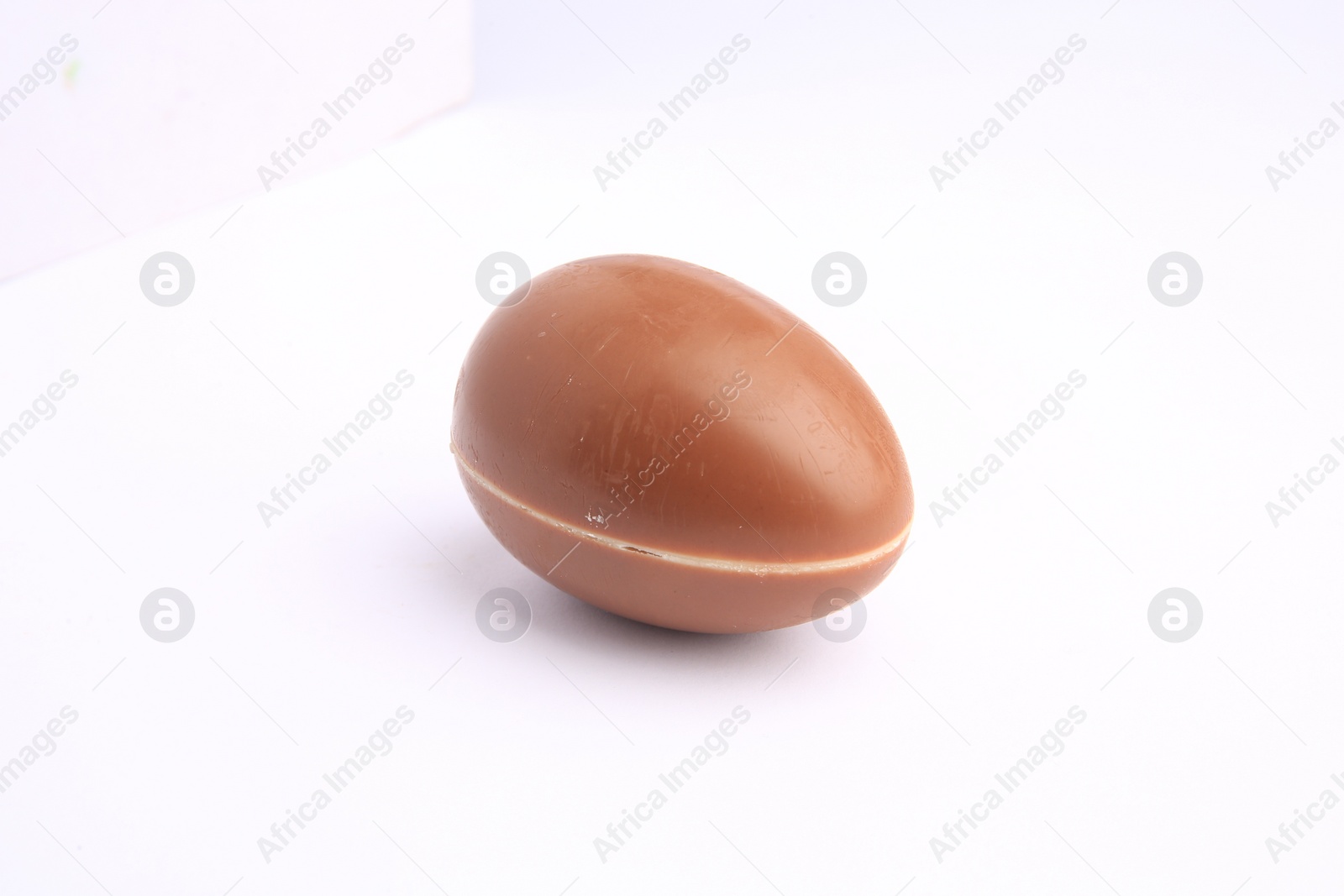 Photo of Sveti Vlas, Bulgaria - June 27, 2023: Unwrapped Kinder Surprise Egg isolated on white